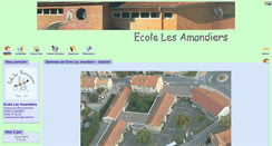 Desktop Screenshot of ecolesamandiers.fr